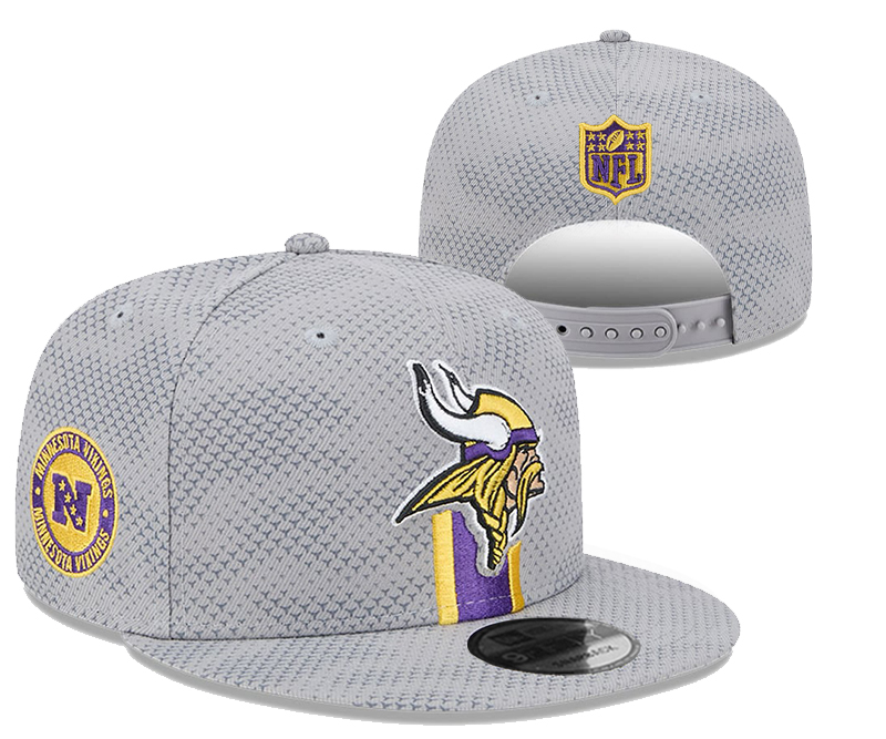 Minnesota Vikings 2025 Stitched Snapback Hats 005
